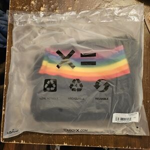 TomboyX Rainbow Stripe Shorts